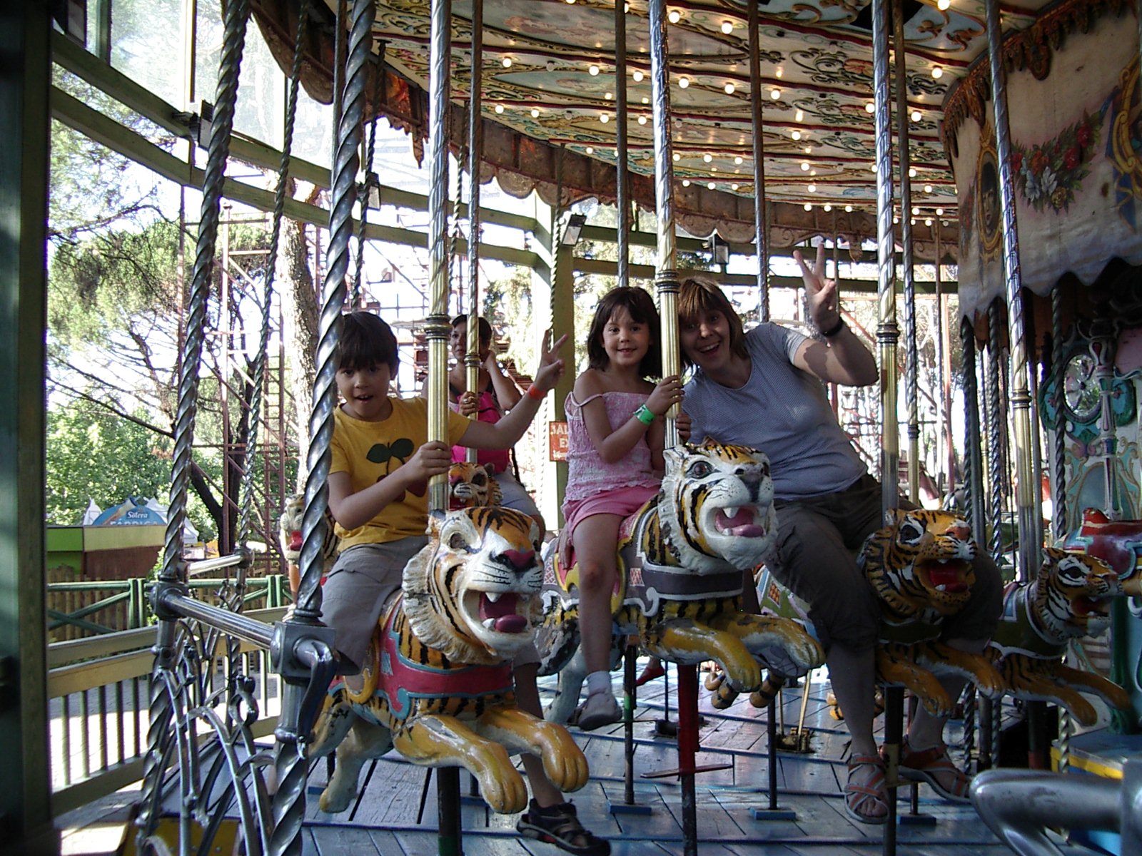 En los caballitos!!