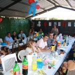 Peaso banquete en el bautizo de Ricardo