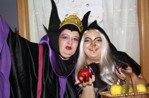 Las brujas de Disney en la fiesta de cumpleaños