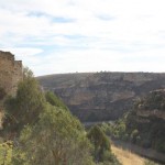 Vista de las hoces desde la Iglesia