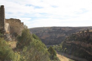 Vista de las hoces desde la Iglesia